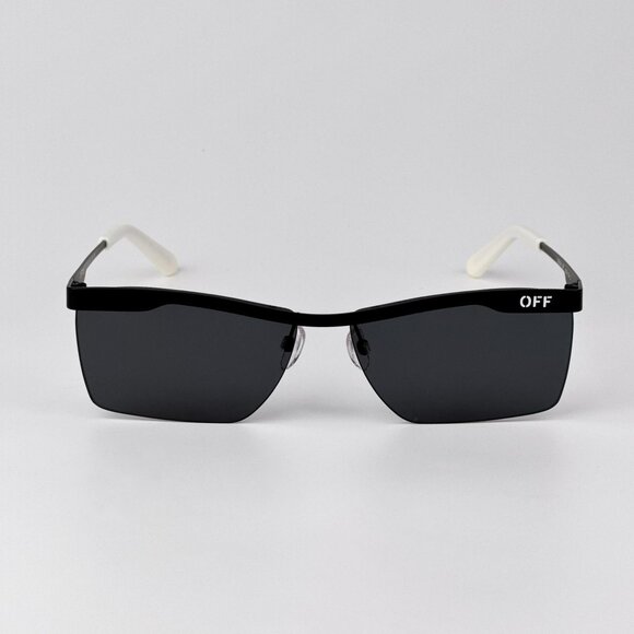 Off-White Other - Off-White RIMINI Sunglasses – Black Semi-Rim Frame | Model OERI095F 1007